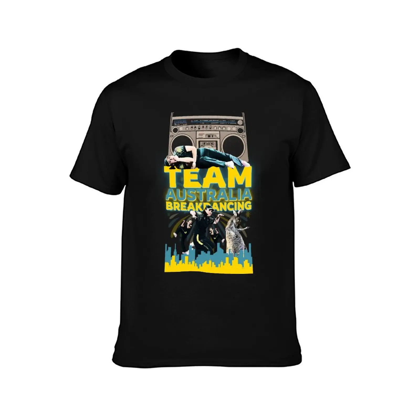 Australia Breakdancing Australian Woman Breakdancer T-Shirt Casual Streetwear Short Sleeve Tee T-Shirt