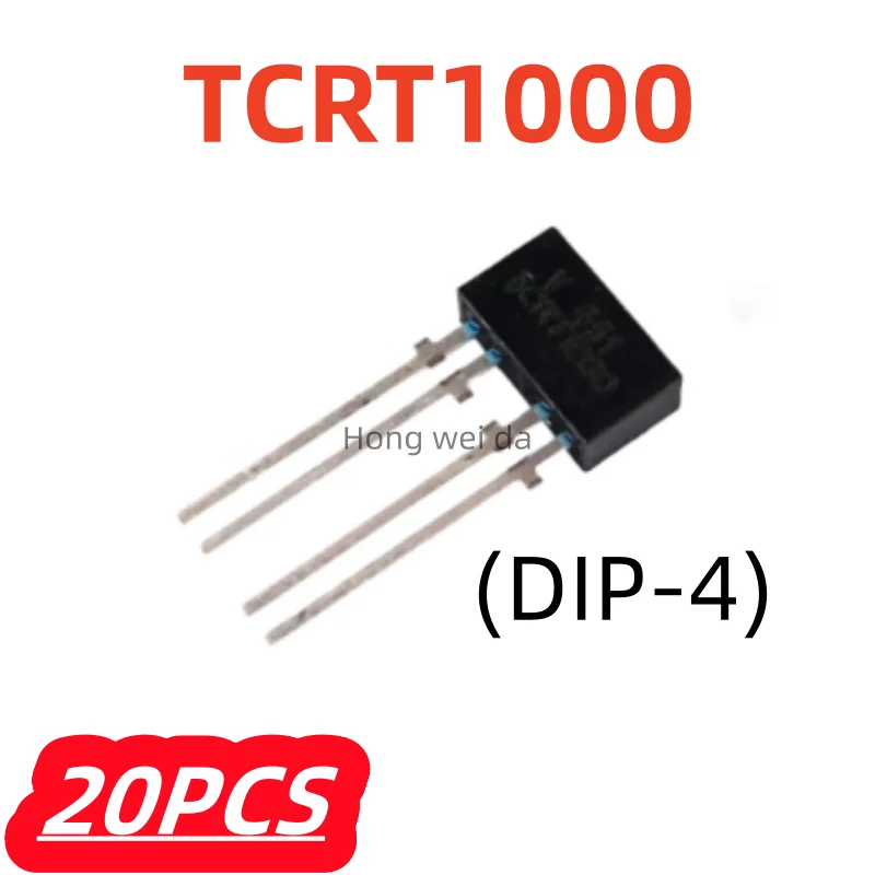 

20 шт./лот TCRT1000 DIP-4 светоотражающий фотоэлектрический датчик, датчик Холла, излучающая трубка