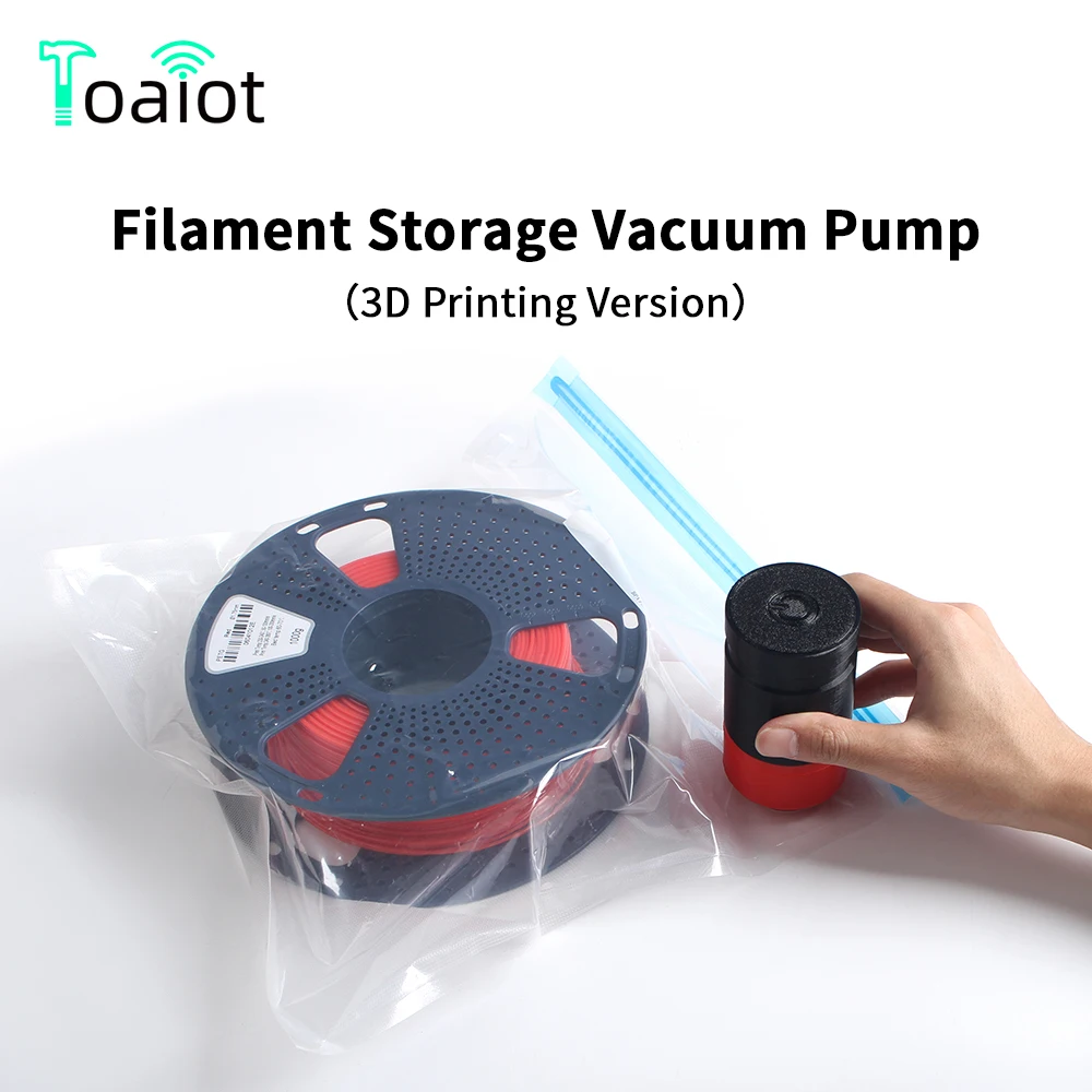 Toaiot 3D Printer Filament Storage Vacuum Pump Kit Filament Dry Kit Storage Bags And Electric Vacuum Pump 3D Printer Parts