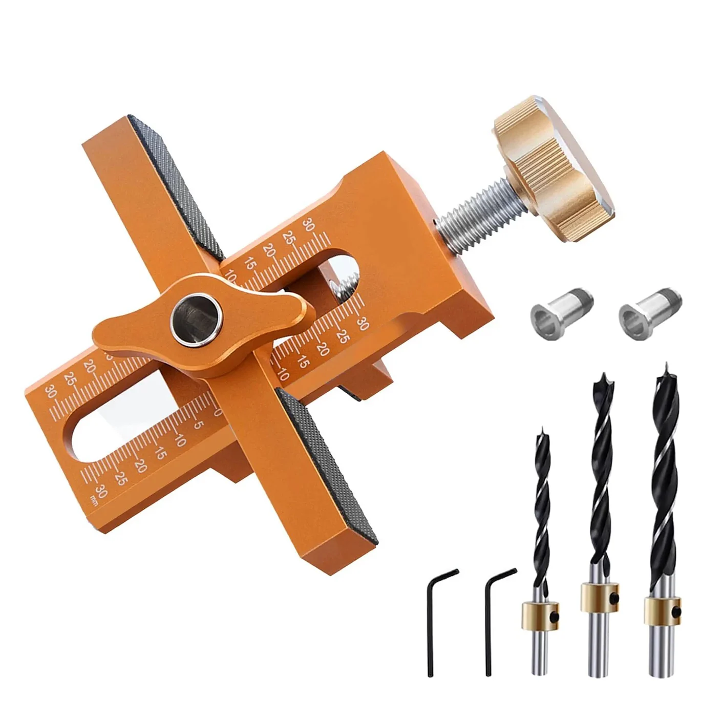 2 in 1 Cabinet Door Installation Positioner 6mm/8mm/10mm Rebounder Punched Mounting Jig Wardrobe Cabinet Door Panel Installation