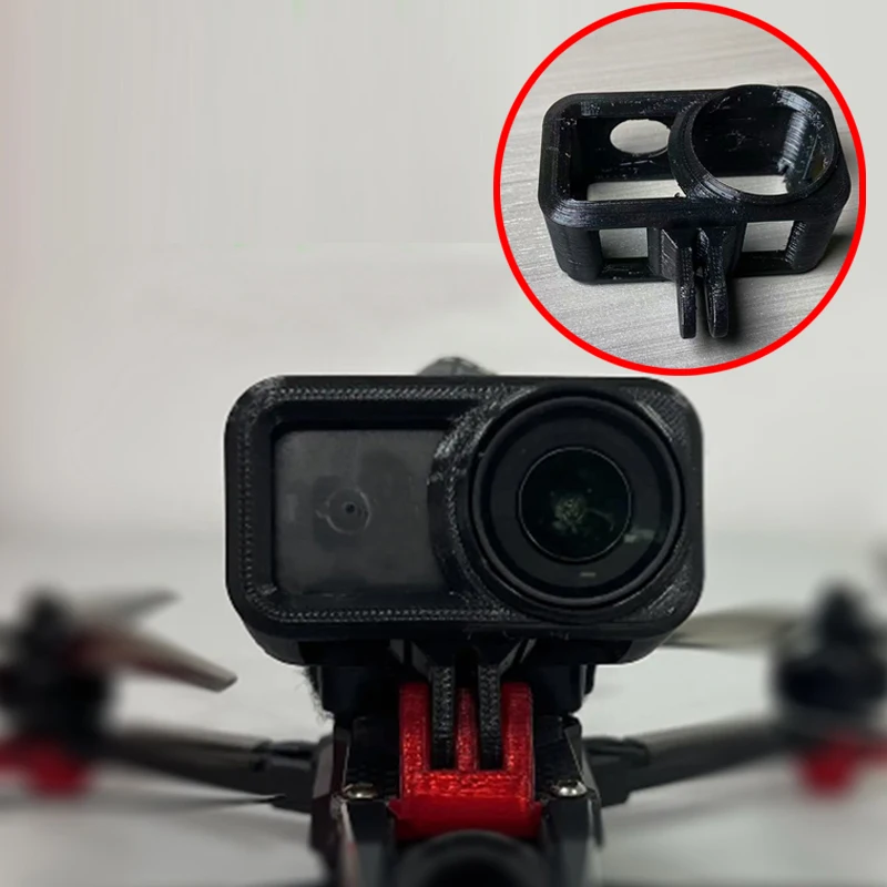 

1PCS For DJI Osmo Nano Protective Cage Action Camera Guard Mounting Bracket Case M5 Interface Printed Horizontal Vertical Mount