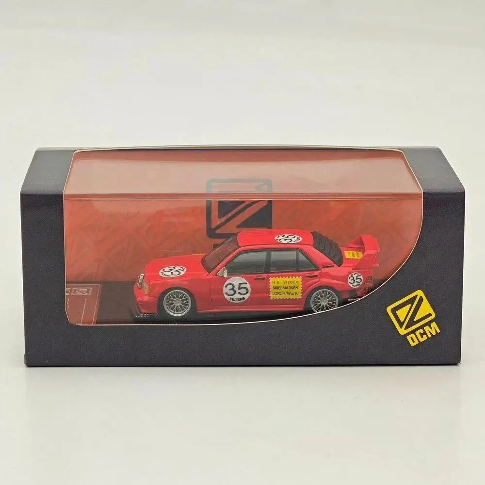 DCM 1/64 Maßstab für 190E W201 # 3& # 35 Modifizierte Diecast-Modellautos Limitierte Sammlung Auto-Spielzeug Geschenk