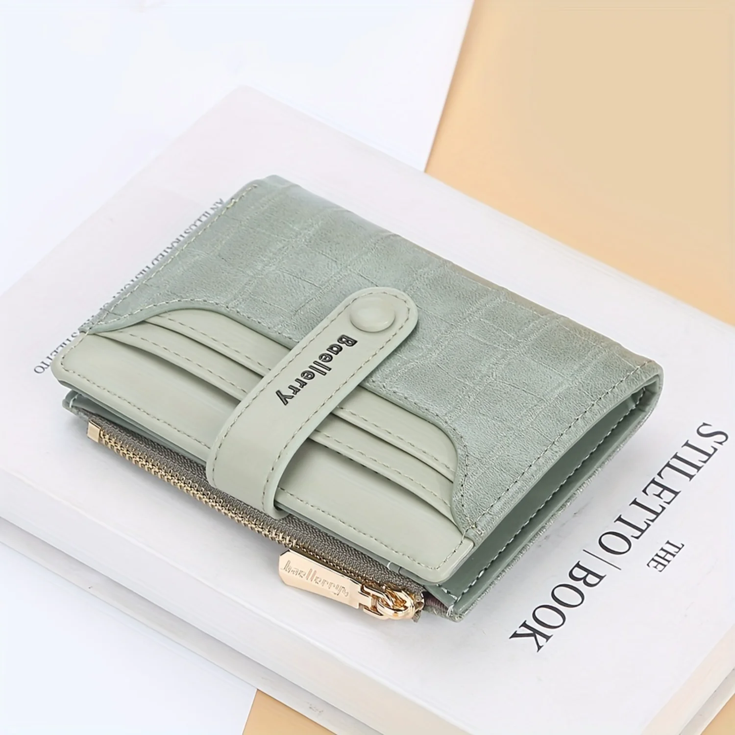 Efficient, Stylish and Lightweight Women's Wallet with Multiple Compartments - PU Leather, Unique Printing Design, Ideal Choice