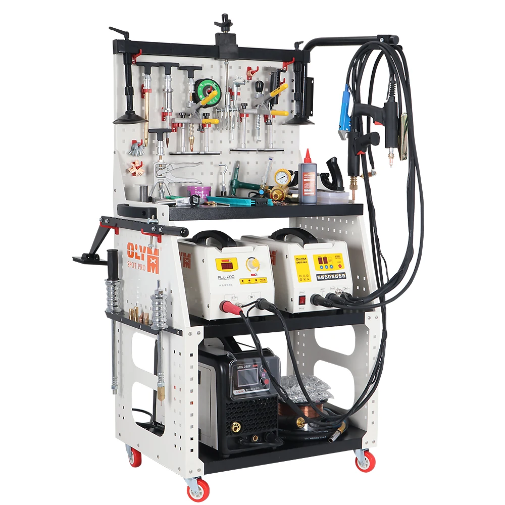 99EN Body Repair Machine Steel And Aluminum Repair Machine And MIG Welding Machine