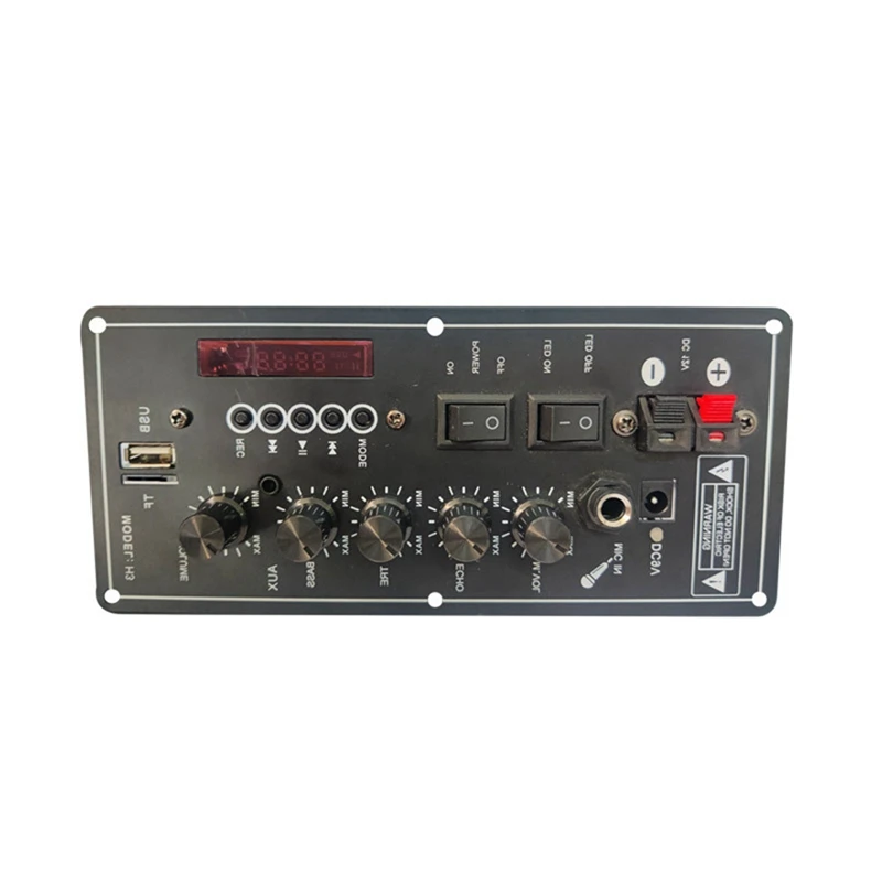 30W-120W Power Amplifier Board Audio Bluetooth Amplificador 7.4V Lithium Battery Outdoor Bluetooth Lever