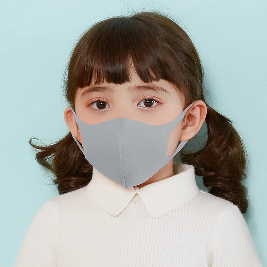 

Детские защитные товары Дышащие удобные детские маски Трехмерные, приятные для кожи, однотонные, для игр на открытом воздухе