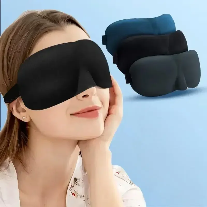 

Eye Mask for Sleeping 3D Contoured Cup Blindfold Concave Molded Night Sleep Face Masks Block Out Light with Women Men Eyepatch