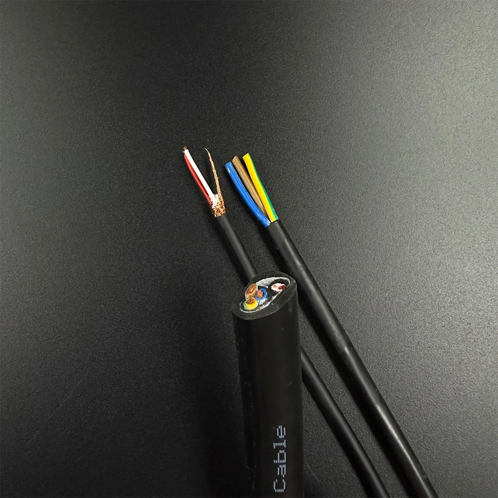 

DIY 3x1.5mm²/2.5mm² PowerCon and DMX Extension Cable,3 Core Power DMX 2 Core+Shield 3Pin XLR Signal Combo Cables