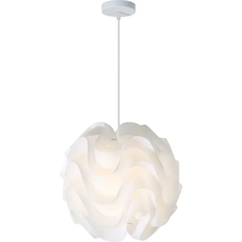 Imagem -06 - Nordic Acrílico Cone Wave Led Pendant Lamp Iluminação Suspensa Fit For Home Loft Escadaria Bar Sala de Estar Decoração de Cabeceira