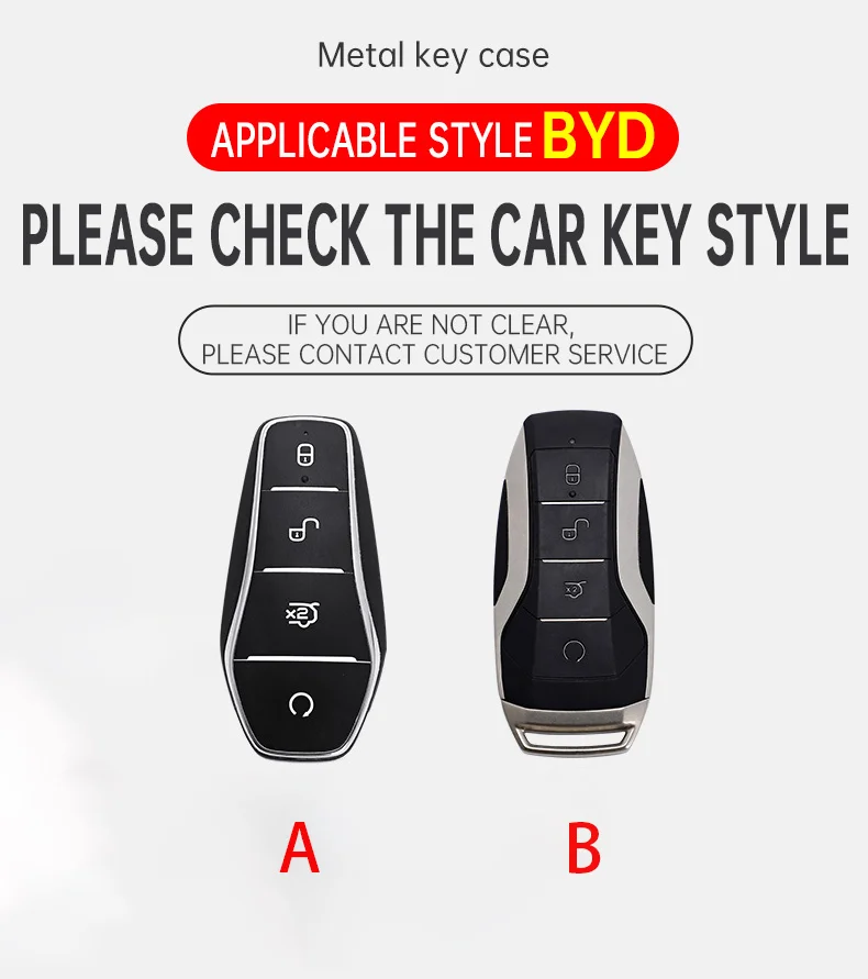 حافظة مفاتيح السيارة عصرية جديدة لـ BYD Song Pro Plus Max Dmi EV ختم دولفين سبائك الزنك حجر نمط ملحقات سلسلة مفاتيح من البولي يوريثان #4