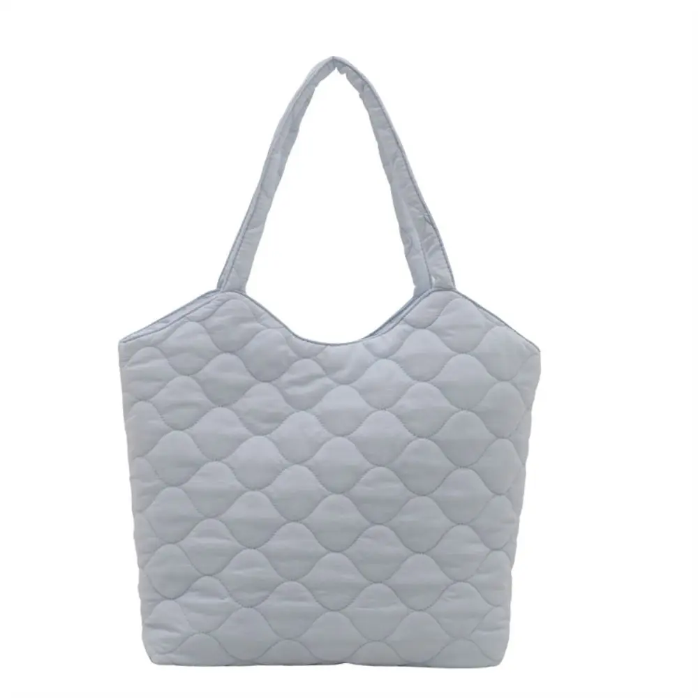 هدية إبداعية حقيبة يد ذات سعة كبيرة قابلة لإعادة الاستخدام حقيبة كتف مقاومة للماء مبطنة من القطن باللون الأسود حقيبة نسائية