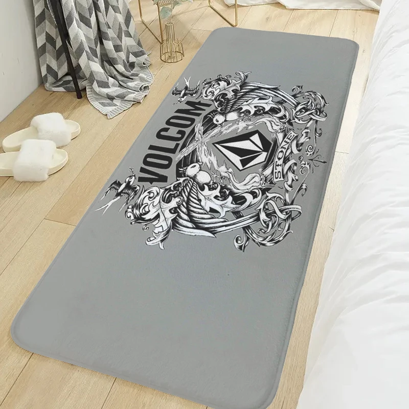 Bedroom Rug Volcom Custom Doormat Entrance Door Slip-resistant Hallway Balcony Corridor Carpet Living Room Kitchen Floor Mat