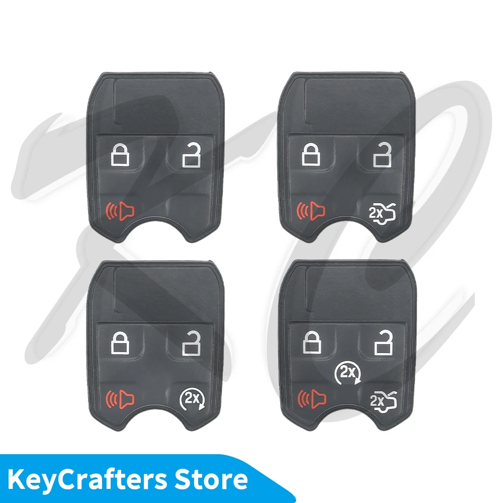 KC Replacement Shell Case For Ford Edge Expedition Mustang Explorer Ranger Windstar Remote Key 3 to 5 Buttons Blade FO38R/HU101 view 5