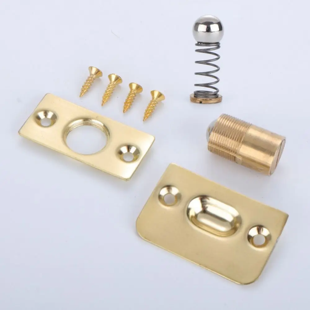 

2PCS Adjustable Closet Door Ball Catch Durable Simple Installation Ball Bearing Door Catch Corrosion Resistance Thick and Solid