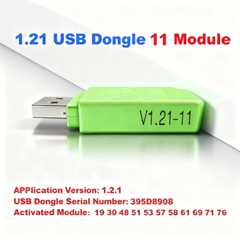 USB Dongle V1.20 V1.21 67IN1 Chip Tuning Car Diagnostic Tool for Cars Auto ECU Programmer USB Dongle Automotive Tool