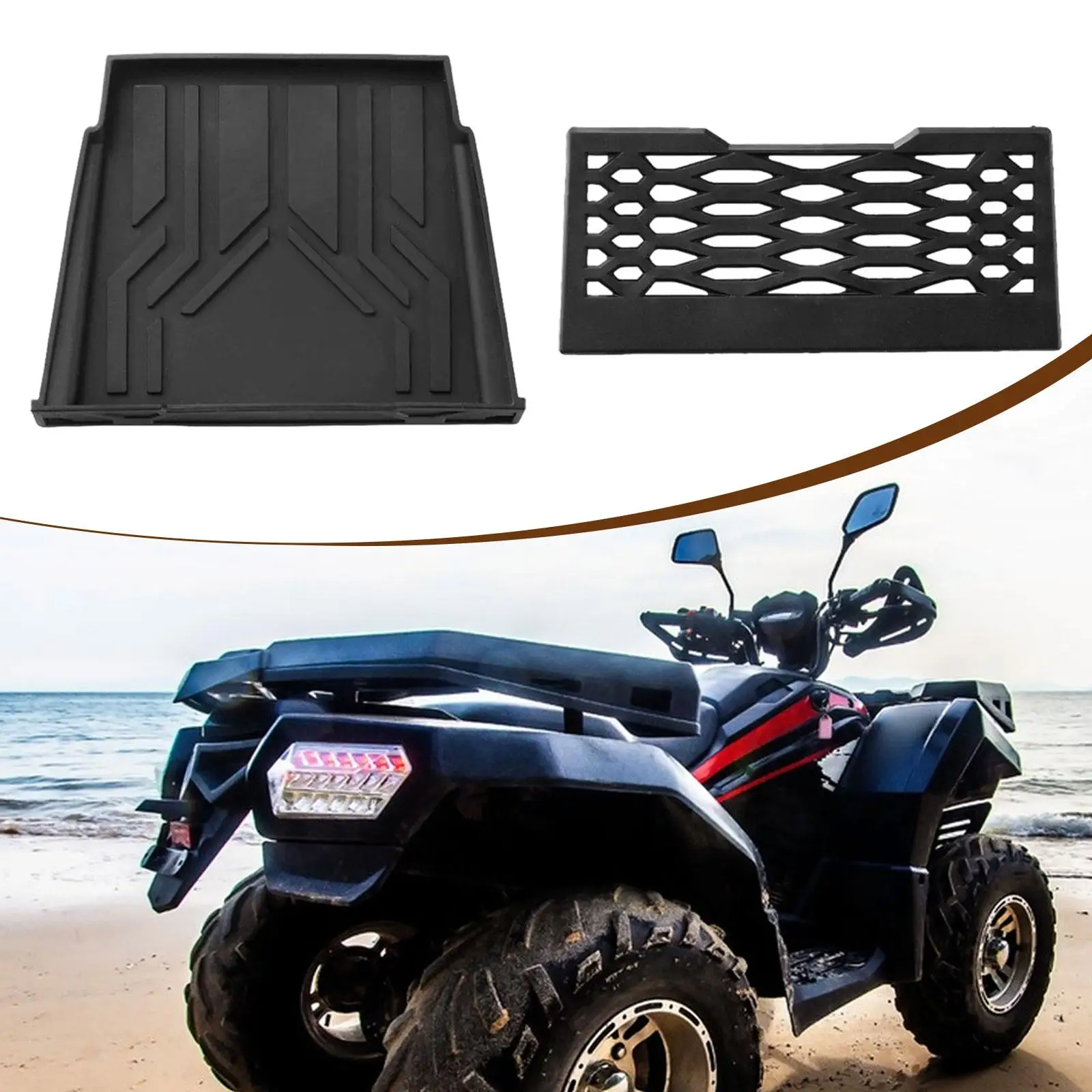 

Easy Install Silicone Dashboard Storage Net Anti Slip Tray for 1000 2020-2025 High Performance