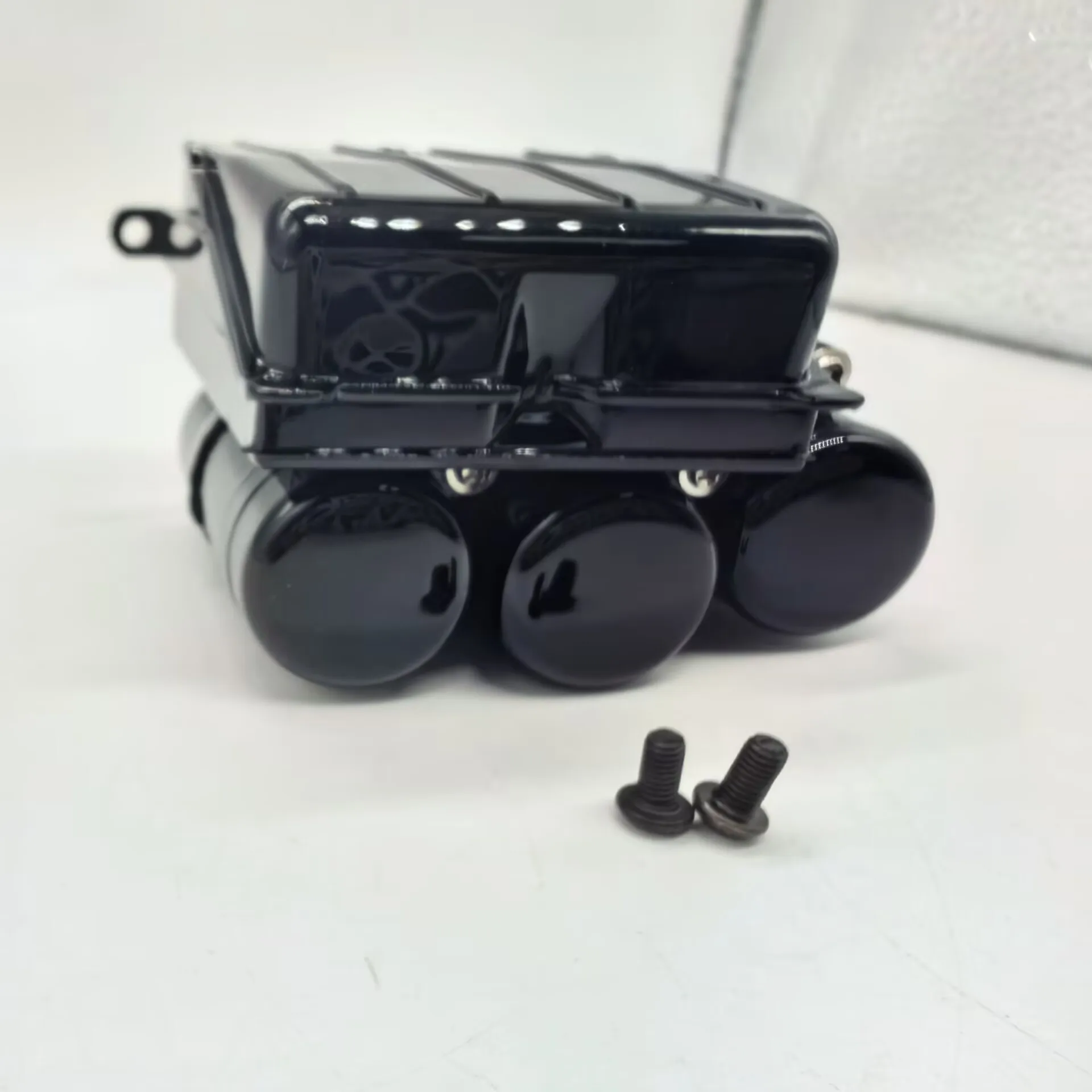 กล่องแบตเตอรี่รถแทรกเตอร์ JDM รุ่น JDM-158-I ขนาด 1/14, ถังลม, รถบรรทุกออฟโรดจำลอง Mercedes แบบ RC