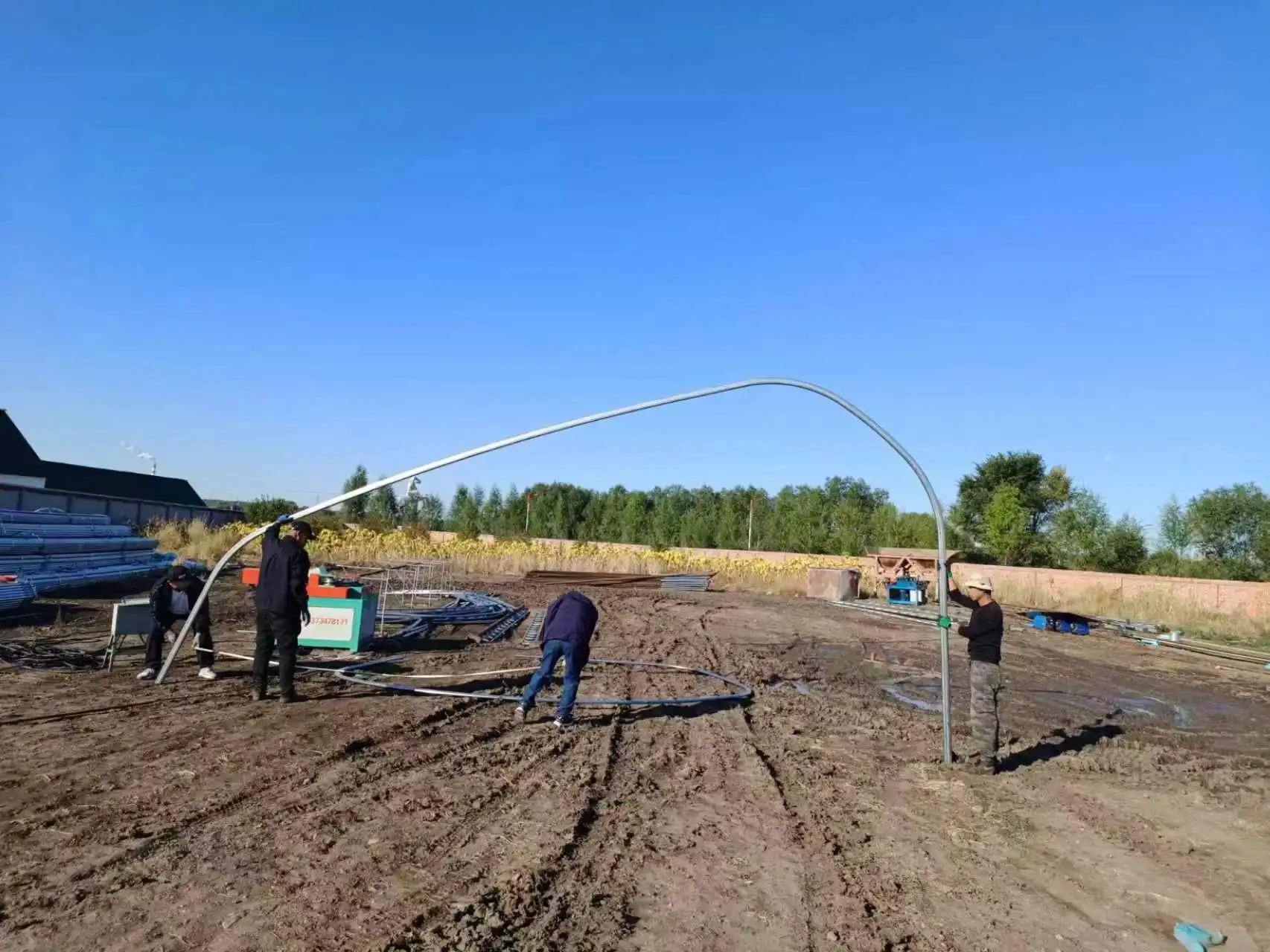 【Best-selling】Steel Pipe Bending Machine Customized Pipe Roll Bending Machine