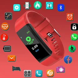 Reloj inteligente para niños, relojes para niños, niñas, niños, estudiantes, reloj de pulsera electrónico LED Digital conectado, regalo para niños