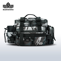 HANDING Multifunction Fishing Bags Waterproof Outdoors Bags Large Capacity Fishing Tackle for Fishing Hiking Hunting Camping