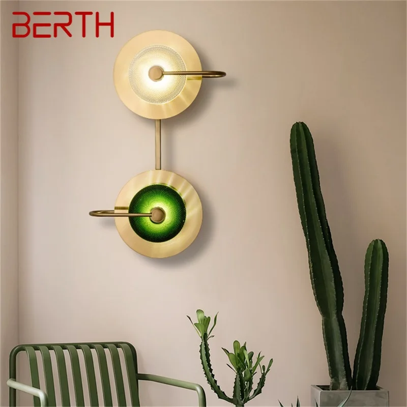 

BERTH Indoor Wall Light Sconces LED Lamps Modern Creative Design Fixtures Decorative for Home Bedroom