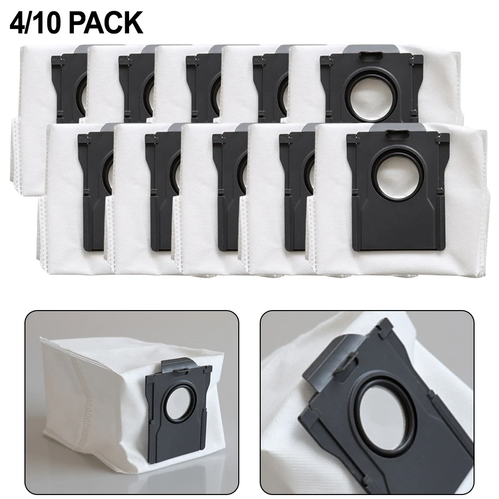 

4/10pcs Dust Bags For MOVA P10 Pro For Ultra Robotic Vacuum Cleaner Parts Accessories Dust Colloction Container Sweeper Spare