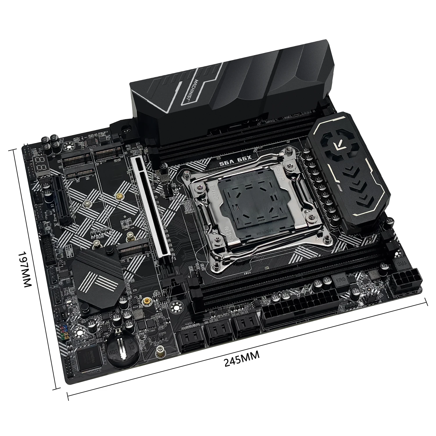 MACHINIST X99 V9S Motherboard - X99 Dual Cpu Motherboard Combo recension och pris