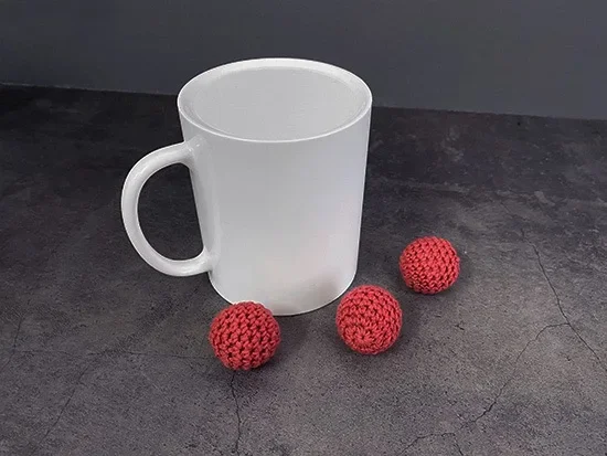 Chop Mok van Oliver Magic Stage Goocheltrucs Cup en Ballen Illusie Magnetische Cup Close up Magia Goochelaars Prop Gimmick Accessoire