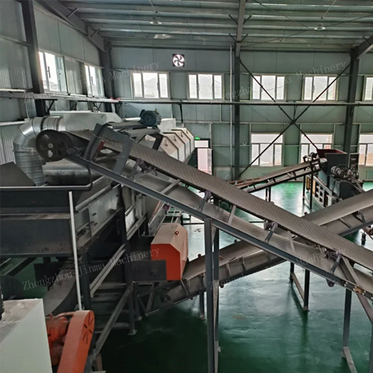 Construction waste recycling machine recycling making machine line waste disposing line