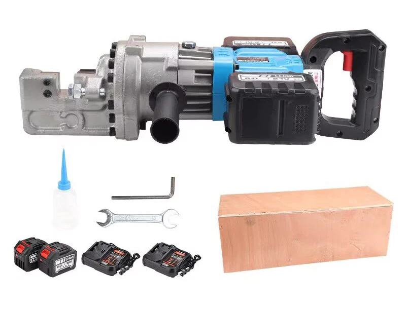 Small Portable Electric Hydraulic Steel bar Cutter RC-20L Handheld Rebar Cutting Machine Steel bar Cutting Pliers 4-20mm