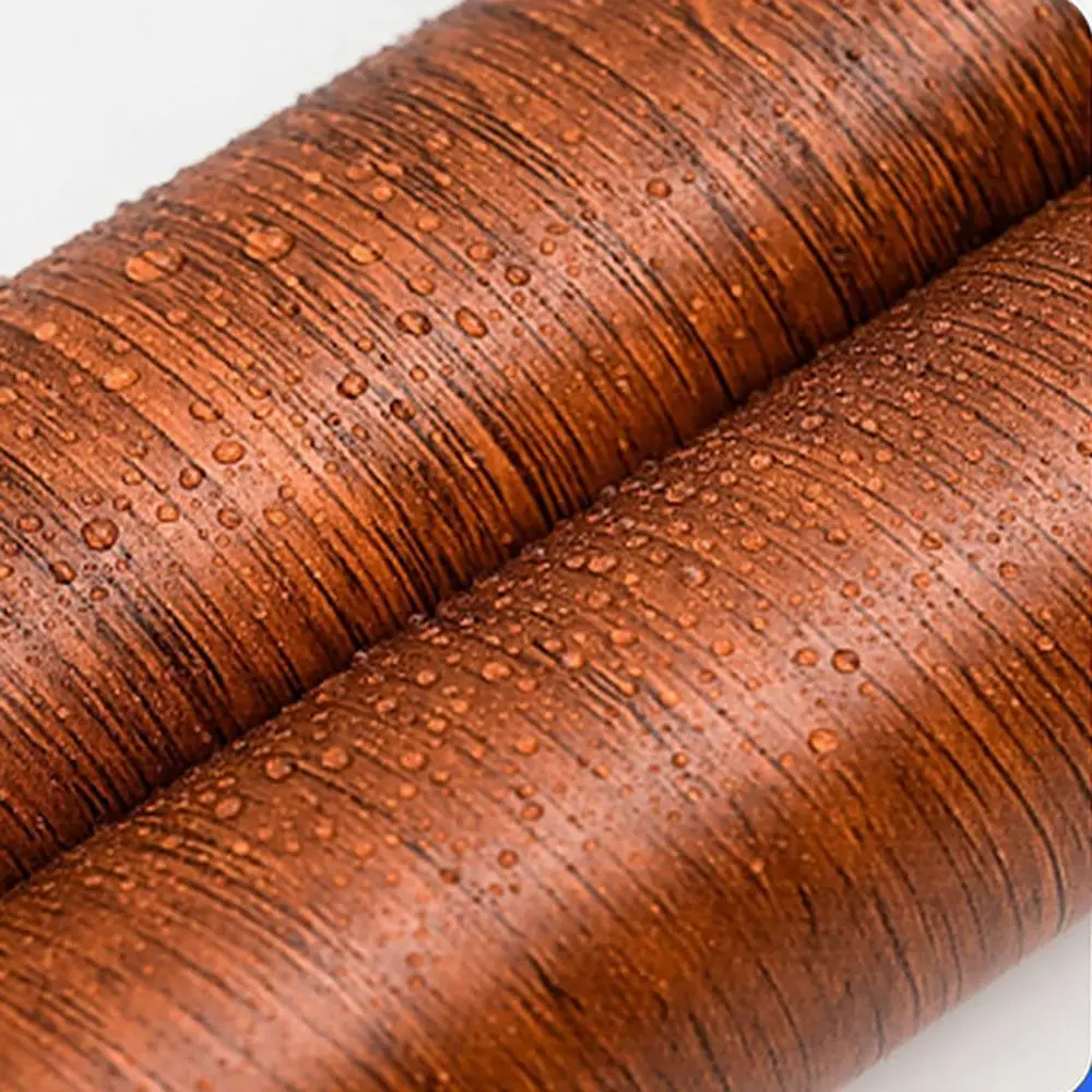 5M/Roll High Quality Self-adhesive Floor Repair Sticker Wood Grain Waterproof Duct Tape Realistic Skirting Line Home Decoration