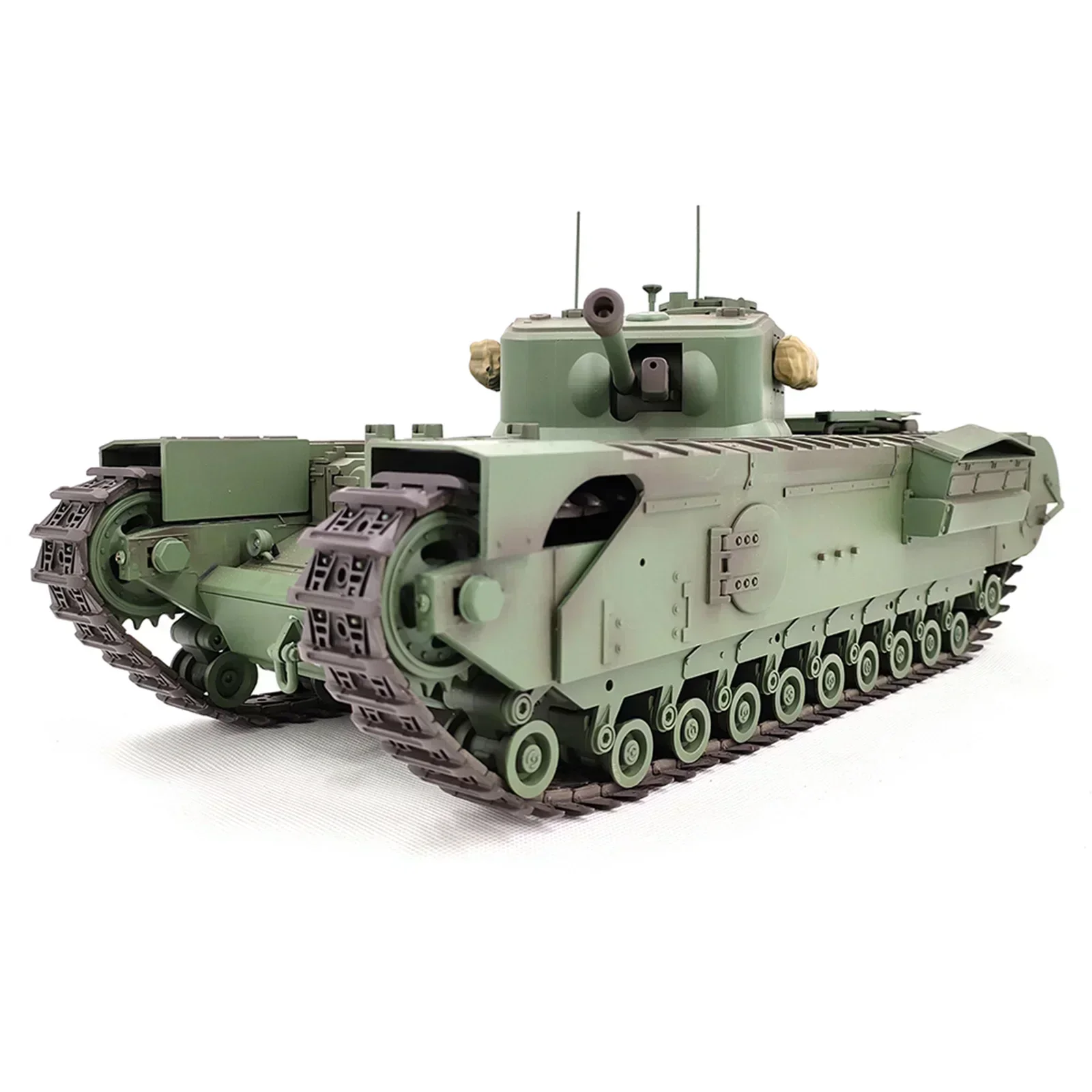 Mk7 1/16 RC precious C2310 Télécommande, Armée Britannique Churchill, Bataille Principale, Modèle Précieux, Piste D.lique, Voiture Tout-Terrain, Jouet, Cadeau, Nouveau