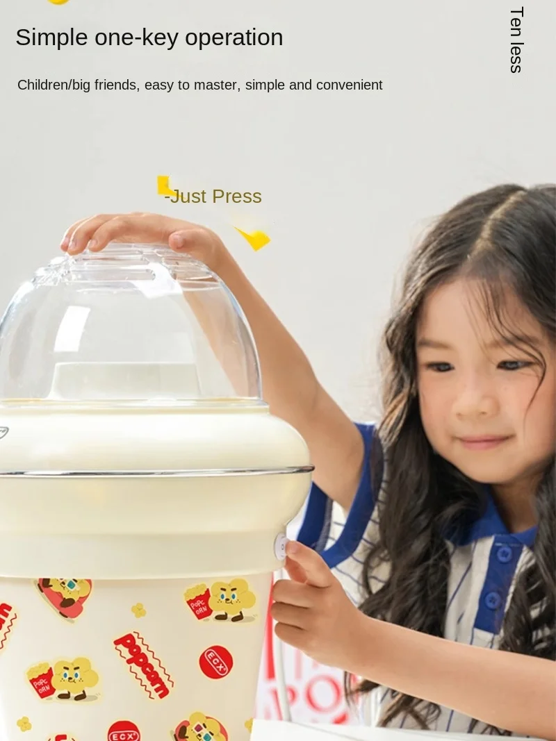 آلة الفشار الأوتوماتيكية ، كشك تجاري ، كشك