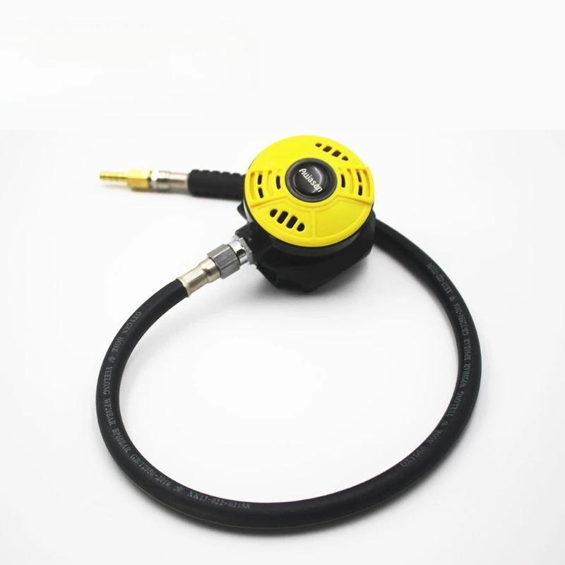 

Diving respirator secondary head mouthpiece underwater scuba secondary pressure reducing valve
