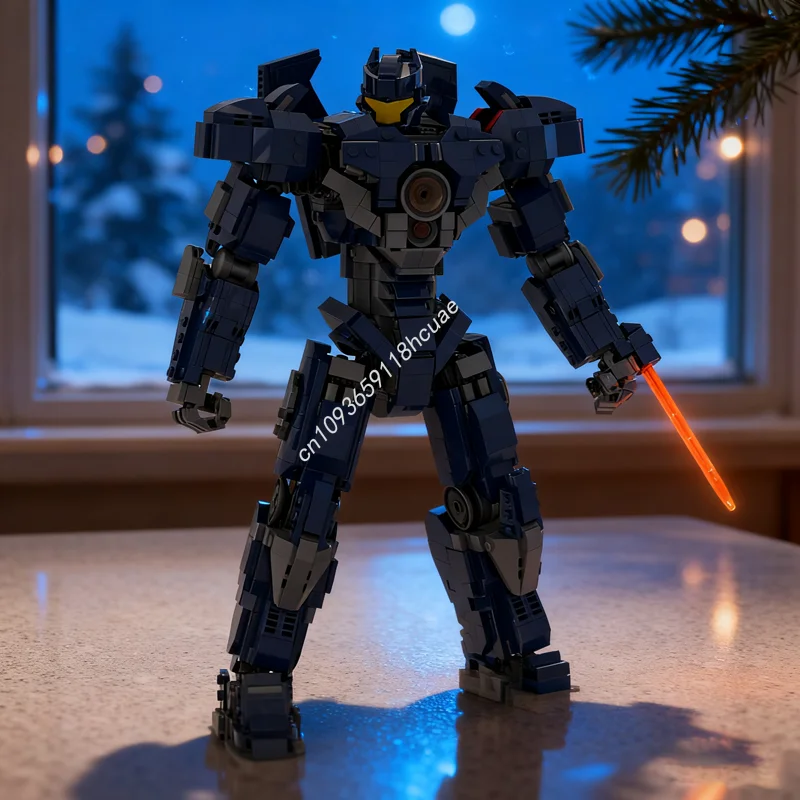 

1753 шт. MOC Pacific Rim Gipsy Avenger модель строительные блоки строительная игрушка сборка DIY Рождественский подарок креативный детский день рождения