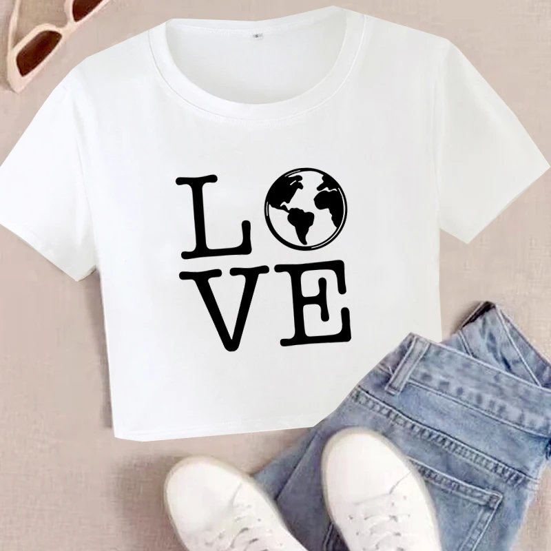 Environment T Shirt Earth Day Tops Gifts Earth Awareness Environmental Protection Love Our Planet T Shirt Recycling Nature Lover