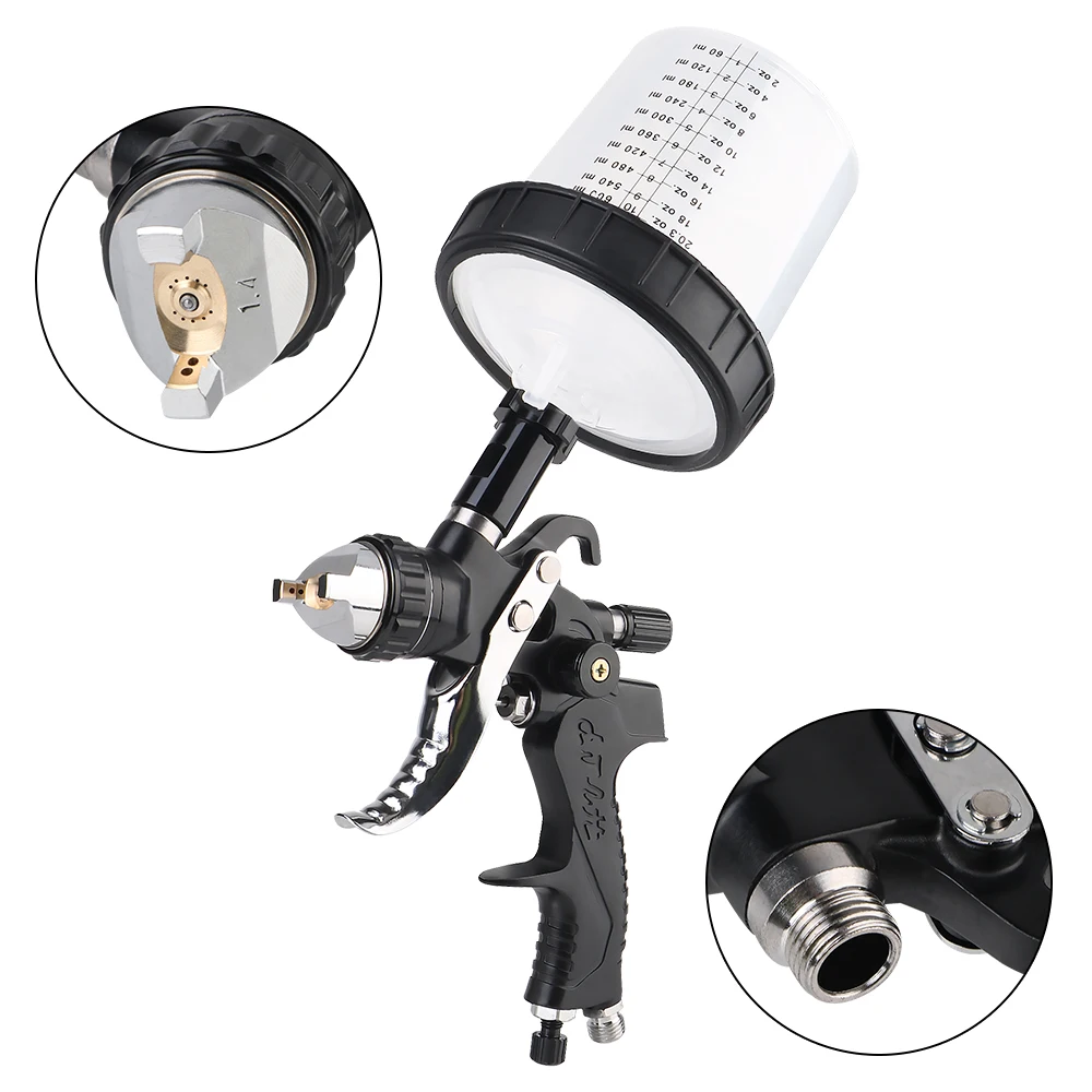 Anti-Rost Farbe Sprayer Luft Pneumatische Sprayer Hohe Zerstäubung Griff Spray Werkzeug Auto Auto Farbe Spritzpistole Set Blech reparatur