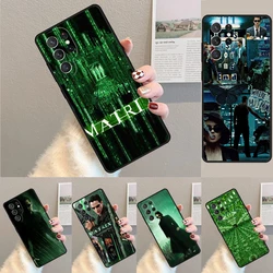 The Matrix phone case Cover For Samsung Galaxy S24 Ultra S21 S22 Ultra S8 S9 S10E Note 10 Plus Note 20 FE S23