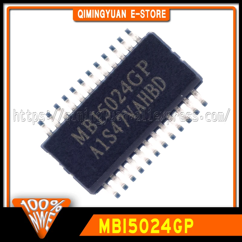 50pcs~100Pcs/LOT MBI5024GP SSOP24 MBI5024 100% New Spot stock
