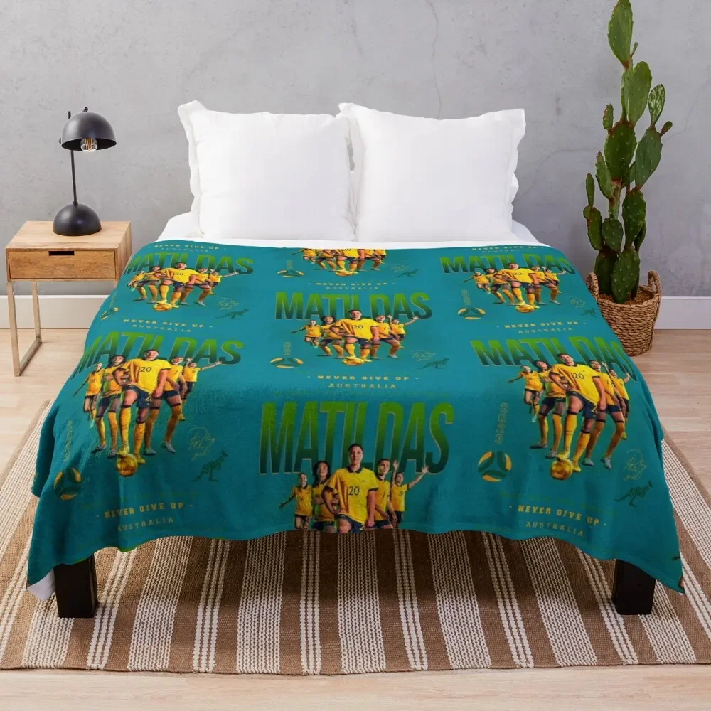 Matildas Throw Blanket Soft Breathable Blanket for Night Sleeping