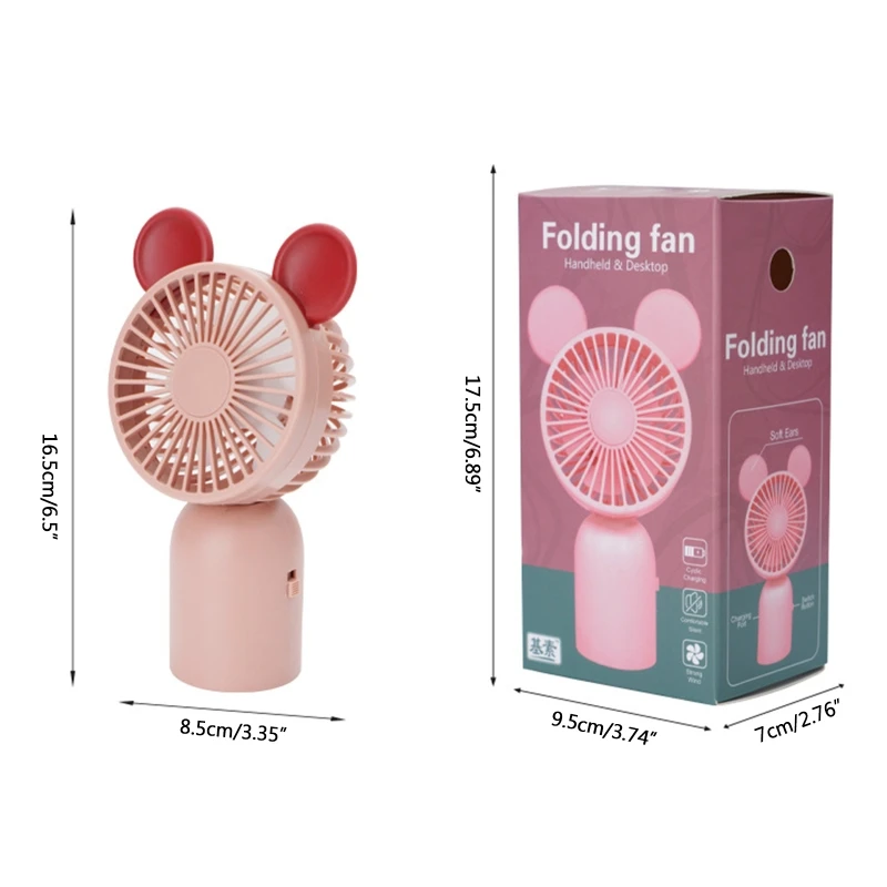 พัดลมพกพา USB Air Cooler พัดลมพกพาสำหรับเดินทางกลางแจ้งสำหรับบ้านกลางแจ้ง