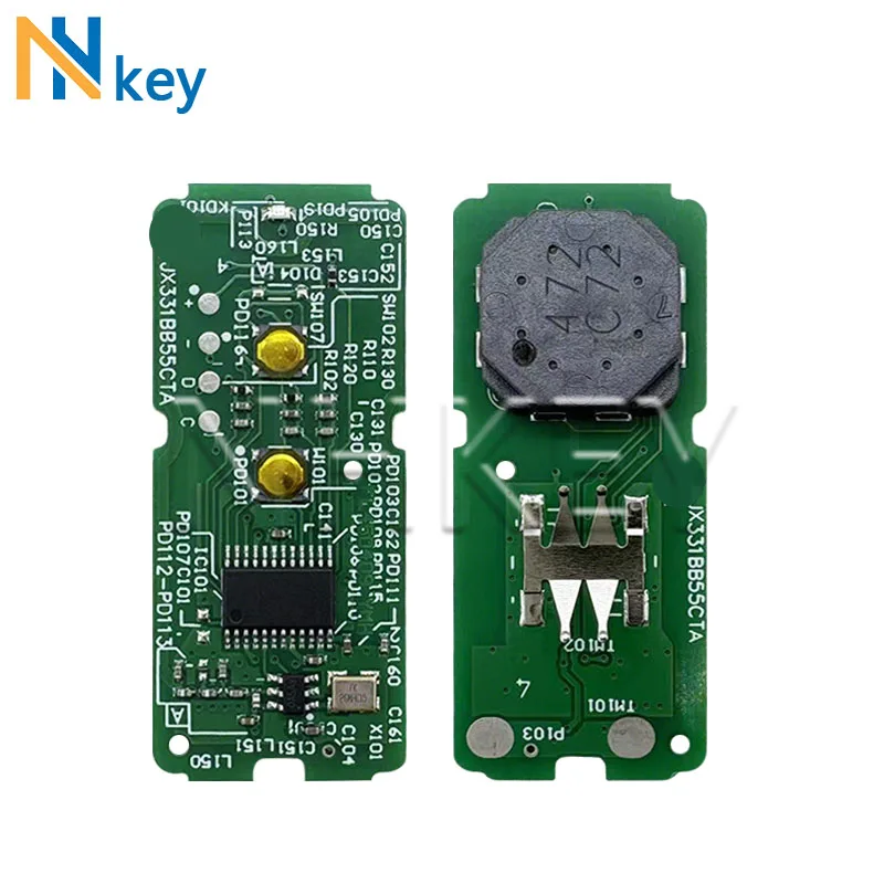 NH KEY Aftermarket Motorcycle Key 433NHz ID49 SKEA7E-03 Spare Replacement Remote Key For AEROX JAUNS QBIX XMA XMAX300 NVX NVX155