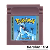 GBC-Spielkassette Pokemon Blau Kristall Gold Grün Rot Silber Gelb mit Mehrsprachiger 16-Bit-Videospielkonsolenkarte