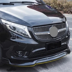 Front Bumper Lip Spoiler Splitter For Mercedes Benz VITO W447 V250 V260 V220 2016 2017 2018 2019 2020 2021 2022 2023 Body kits