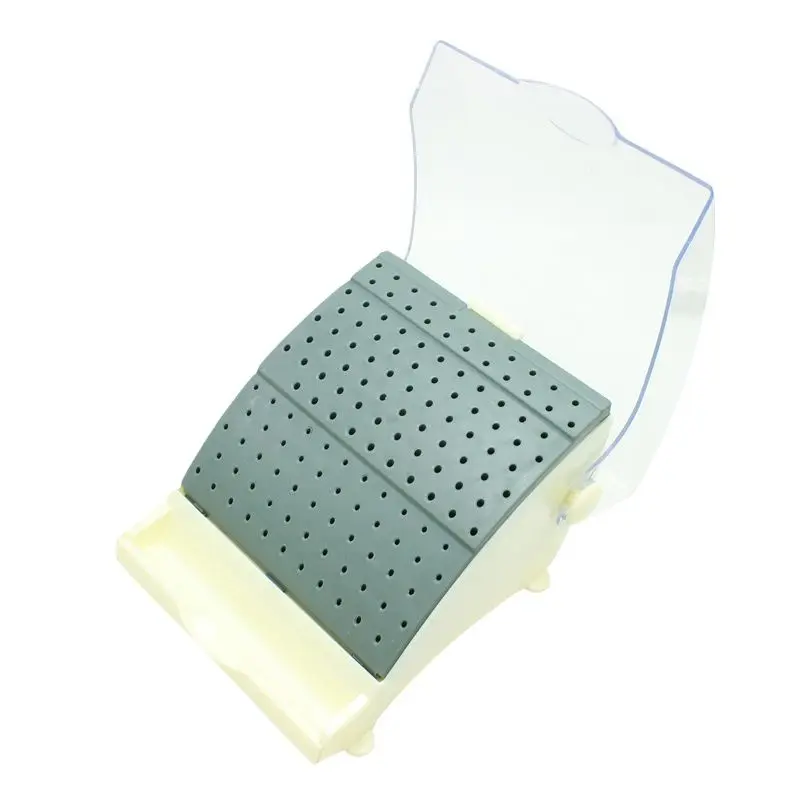 Dental Box with Drawer 142 Holes Odontologia Bur Block Holder Autoclave Sterilizer Case Disinfection Box Holder Dentistry Tool