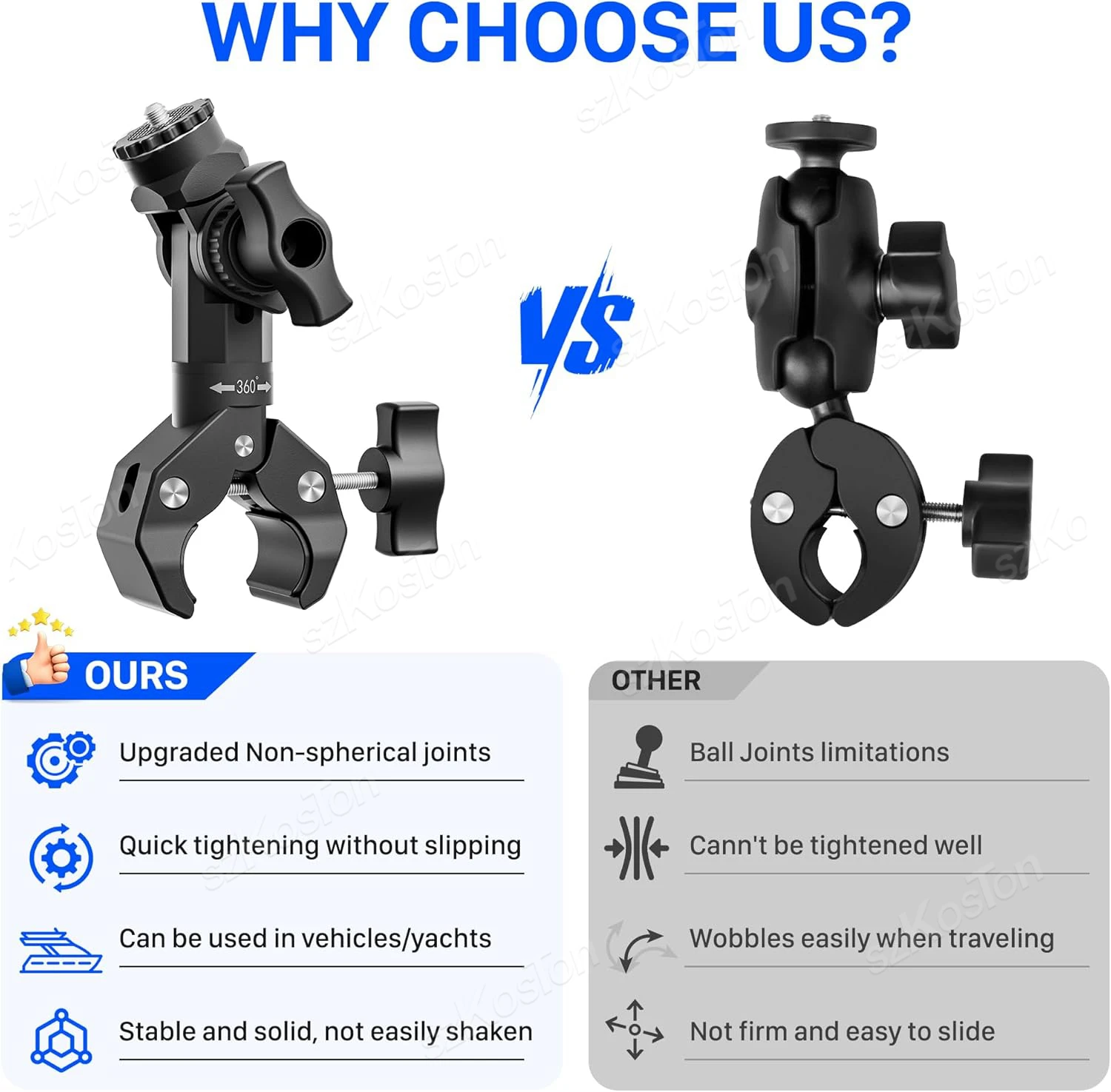 [2025 nuevo] soporte de abrazadera para Starlink Mini (SPX-04176000-501) soporte de fijación ajustable con adaptador para accesorios Starlink Mini