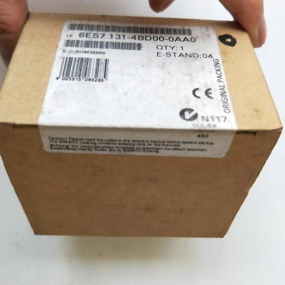 

Brand New For SIEMENS 6ES7 131-4BD00-0AA0 6ES7131-4BD00-0AA0 Digital Input Control Module in Box Sealed