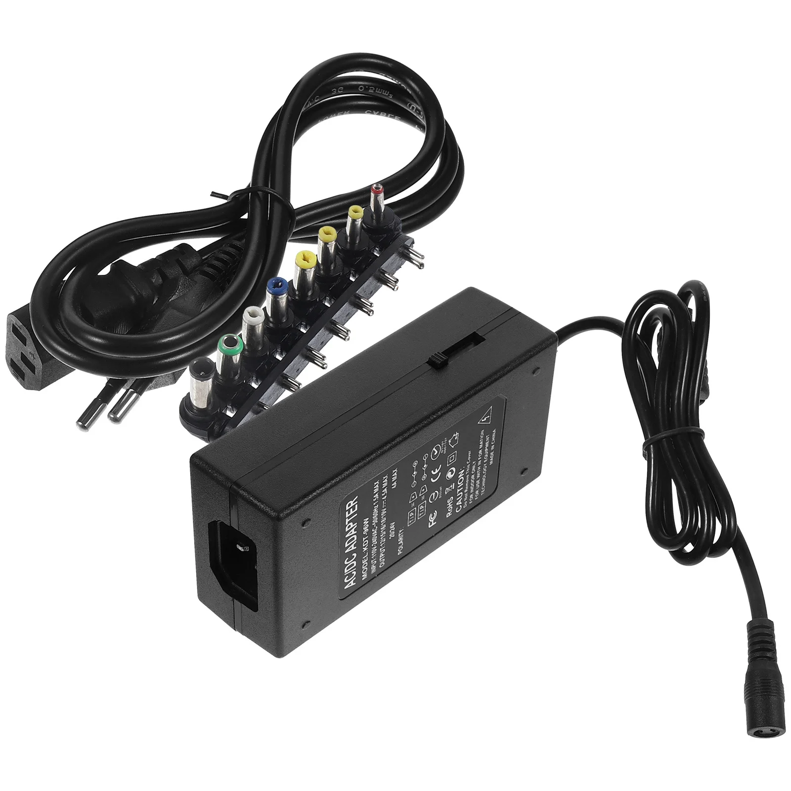 10 stuks laptop verstelbare 12V-24V universele notebookadapter 96W vervangende voedingsadapter voor vele merken