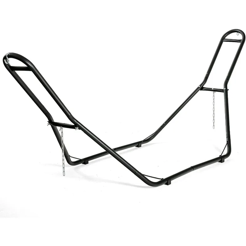 

Giantex Universal 2 Person Hammock Stand Only, Heavy Duty Steel Hammock Frame Fits 9-13 Ft Hammock, 450LBS Capacity, Multi-Use