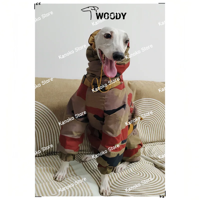 Abrigo impermeable resistente al desgaste para mascotas, ropa para perros pequeños y grandes, ropa para galgo Whipbit, accesorios para perros, otoño e invierno